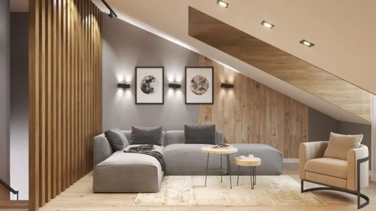 Jak urządzić salon na poddaszu - inspiracje i zdjęcia, które zachwycają