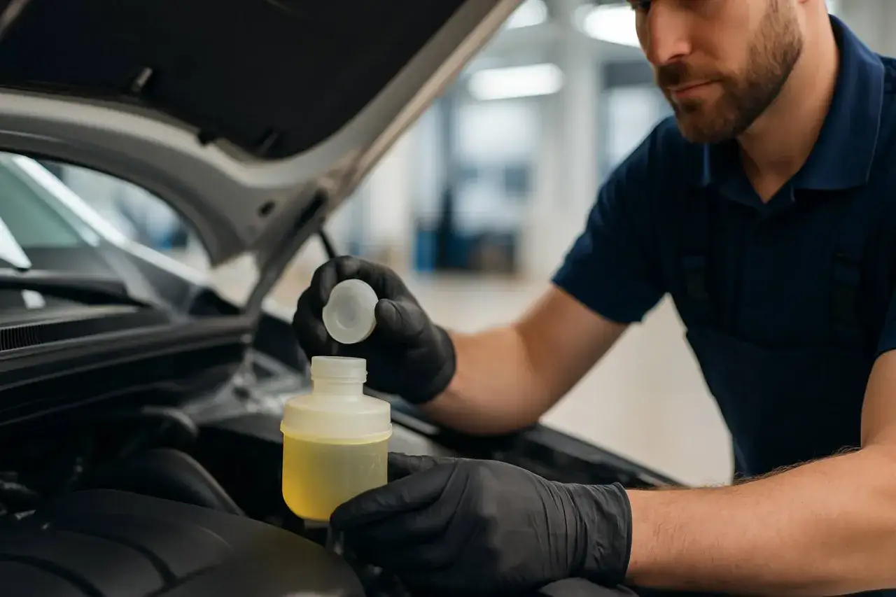 Bremsflüssigkeit wechseln bei Pit-Stop: So vermeiden Sie teure Schäden