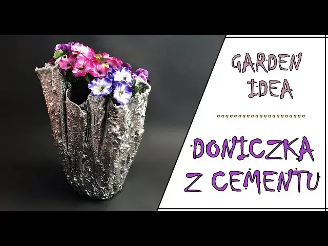 Jak zrobić doniczkę z cementu - proste kroki i ciekawe pomysły