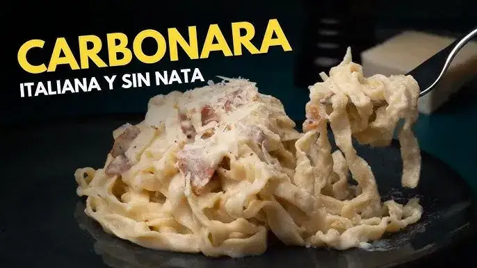 ¿Carbonara sin Nata? La Receta Auténtica y Cremosa Paso a Paso