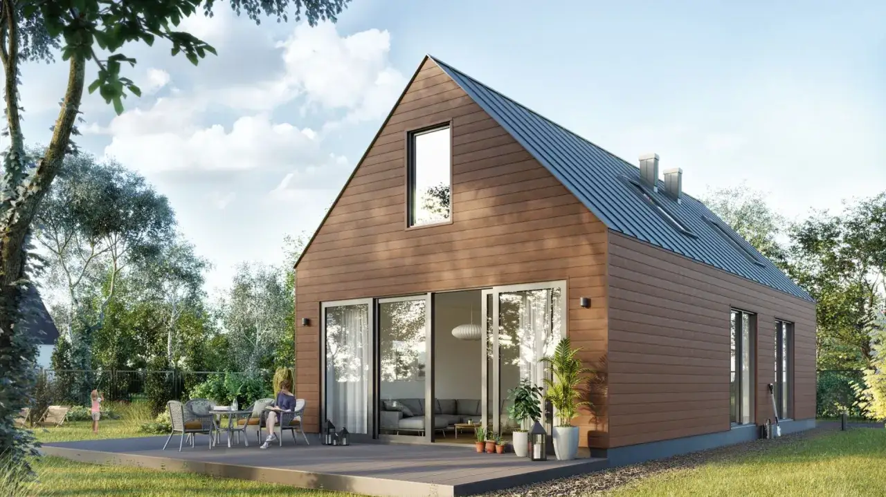 Podbitka w kolorze elewacji: Jak stworzyć harmonijny wygląd domu