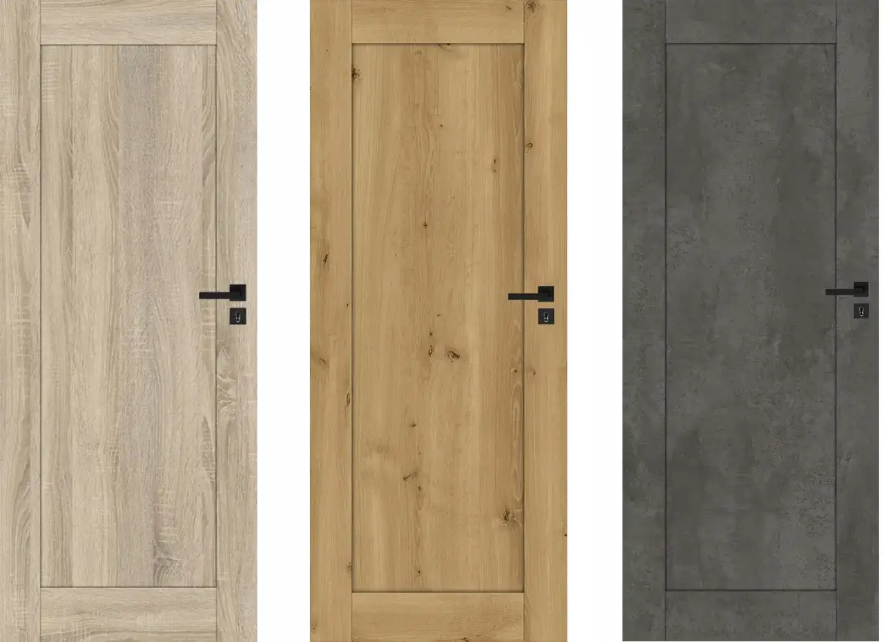 Drzwi 80 z ościeżnicą regulowaną: Idealny otwór (88x206 cm)