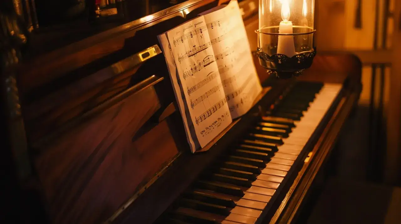 Gdy śliczna panna: Oto prawidłowe nuty na pianino dla początkujących