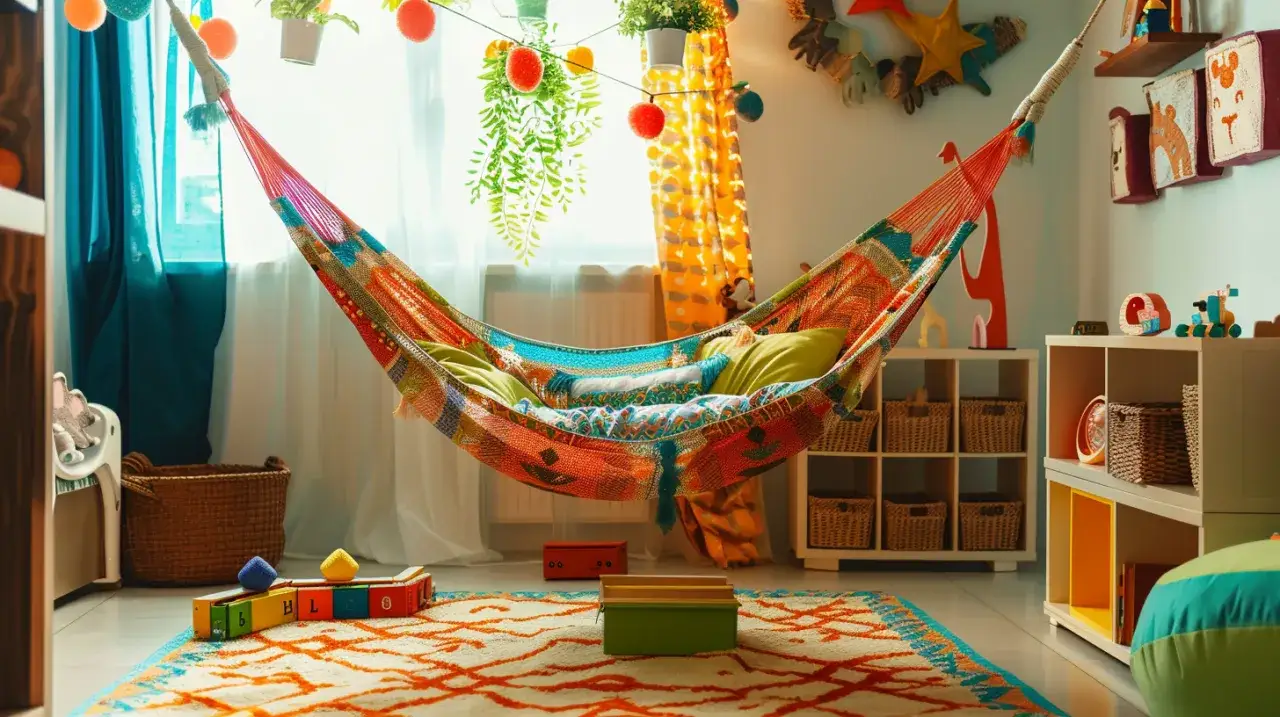 Hamak do pokoju dziecka – jakie są zalety hamaka w pokoju dziecięcym?