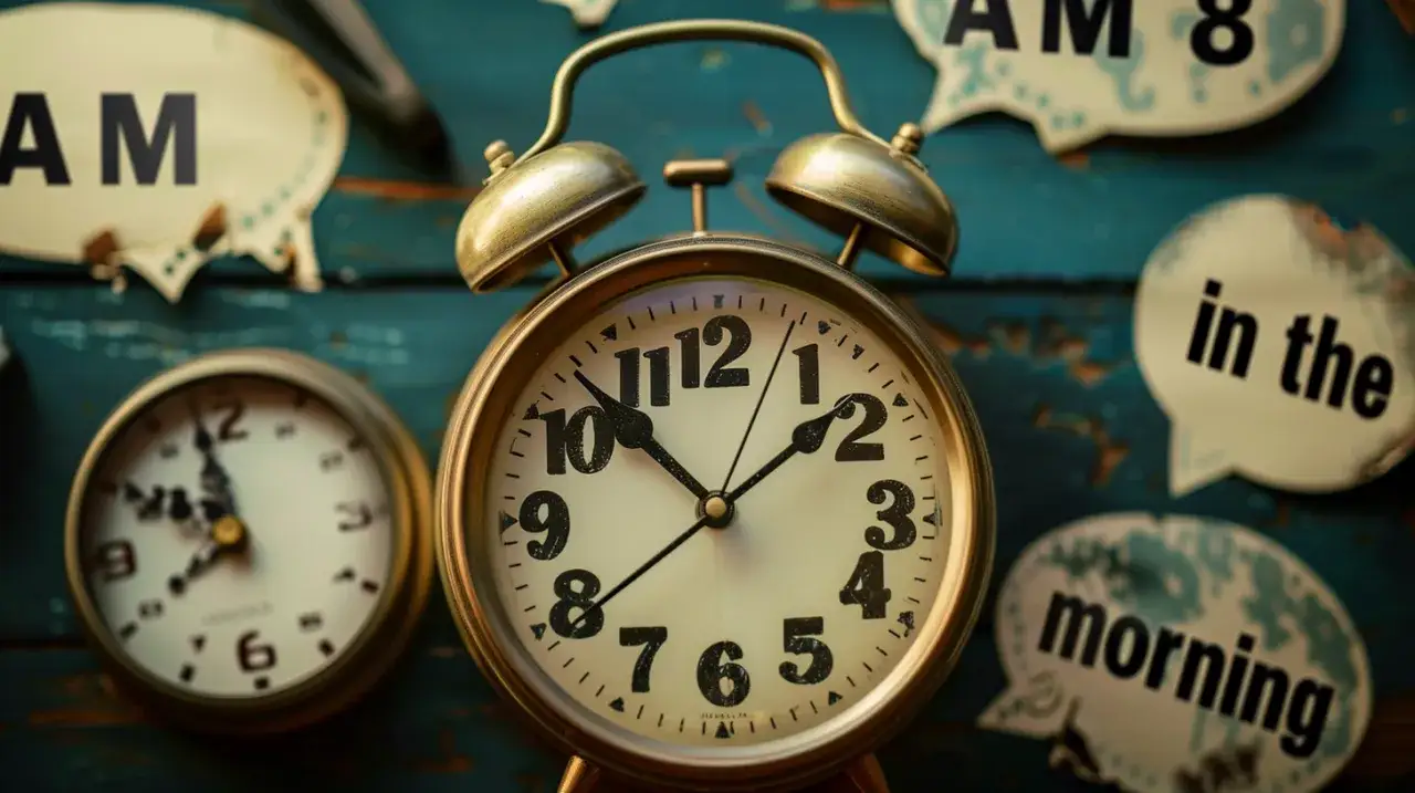 Jak powiedzieć "8 rano po angielsku"? Praktyczny poradnik