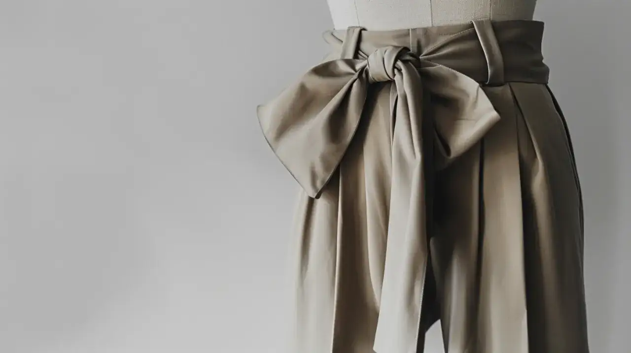 Spodnie wiązane w pasie: modny trik na sylwetkę czy niepraktyczne?