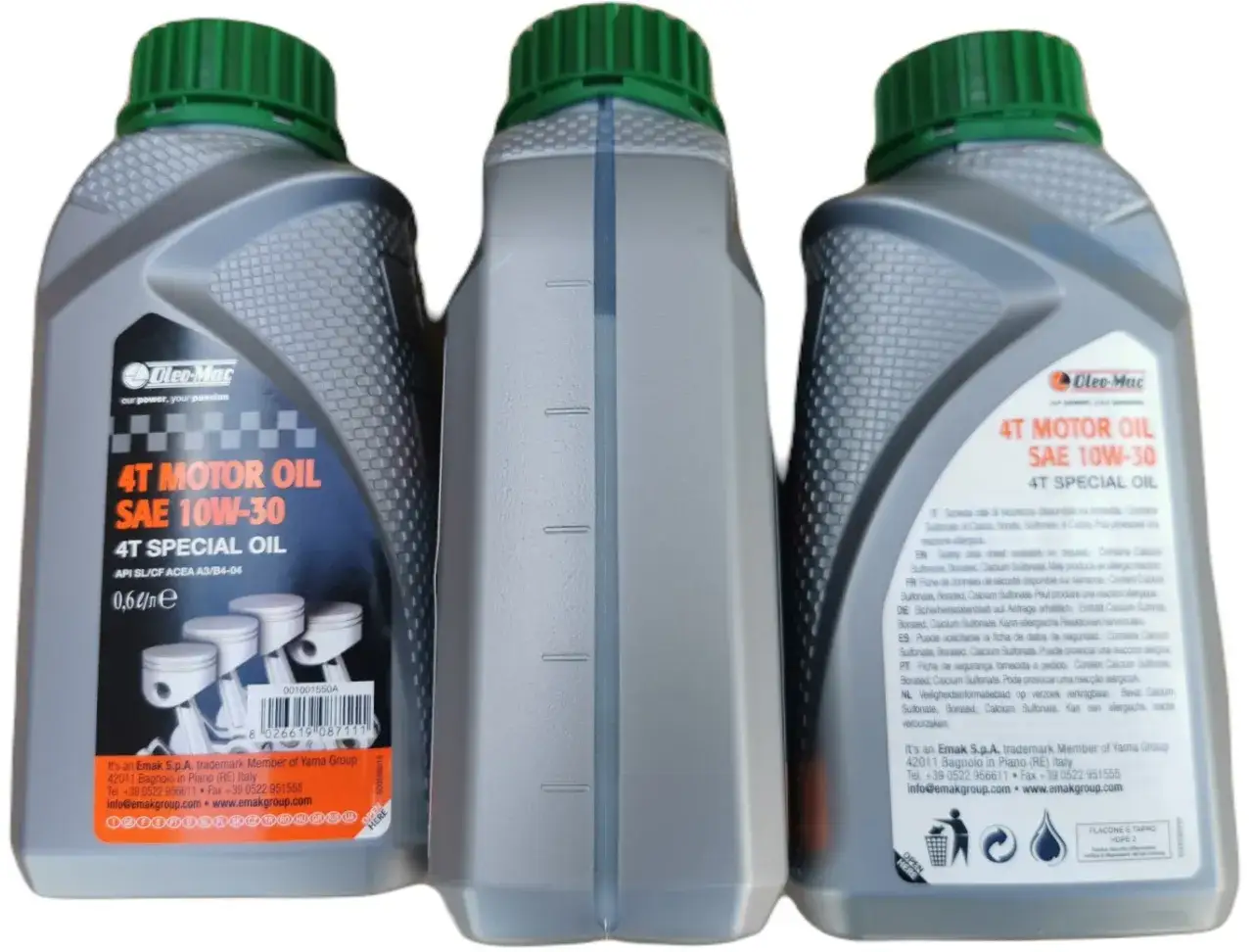 Olej Oleo-Mac 4T Motor Oil SAE 10W-30 to idealny wybór, jeśli zastanawiasz się, jaki olej do kosiarki czterosuwowej wybrać.