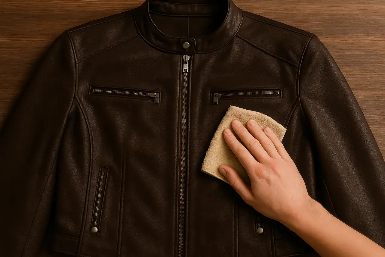 Jak wyczyścić skórzaną kurtkę domowym sposobem bez uszkodzeń