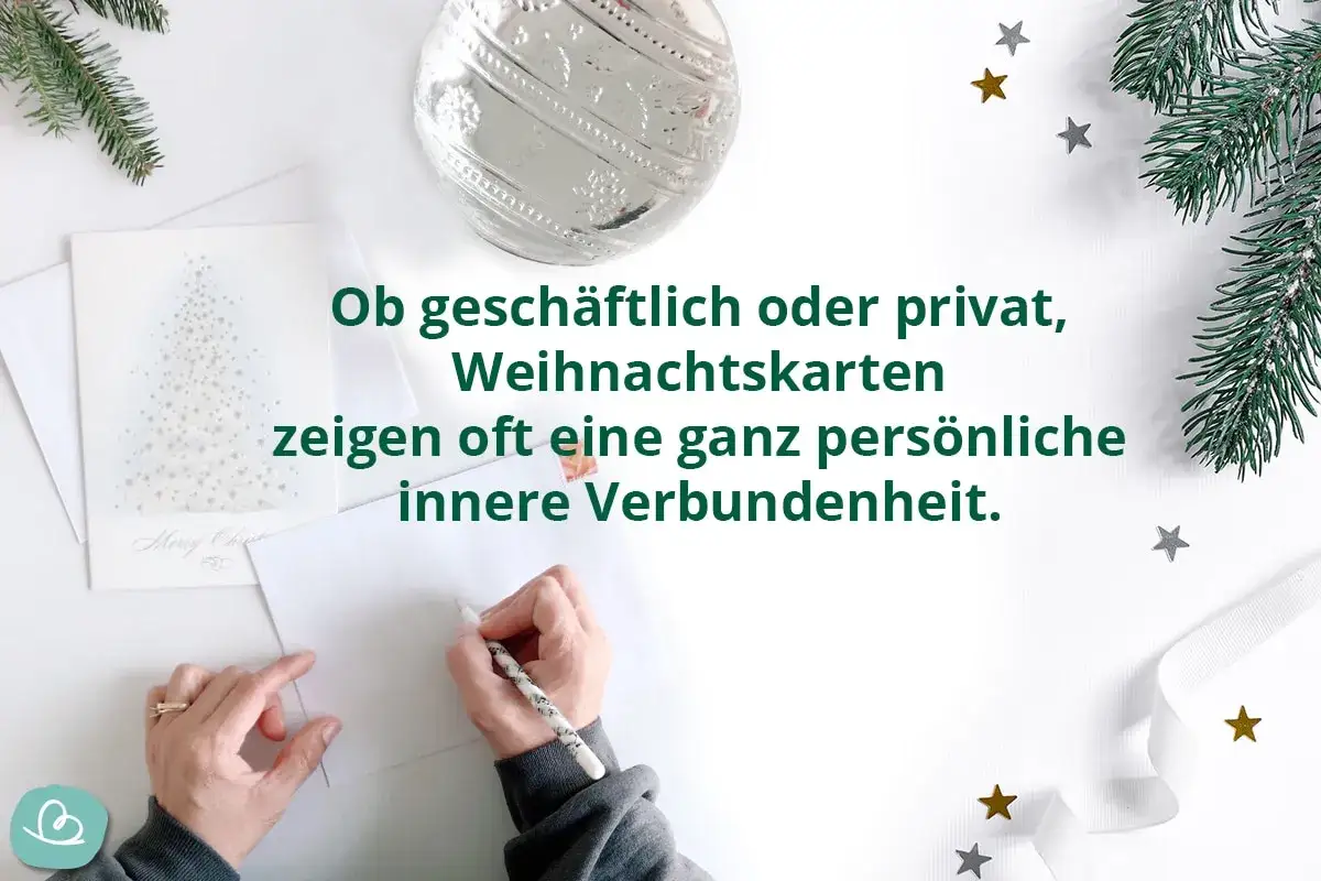 Geschäftliche Weihnachtskarten: Zitate, die Eindruck machen