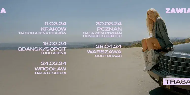 Daria Zawiałow – Co wiemy o trasie koncertowej WCK? Daty i miejsca