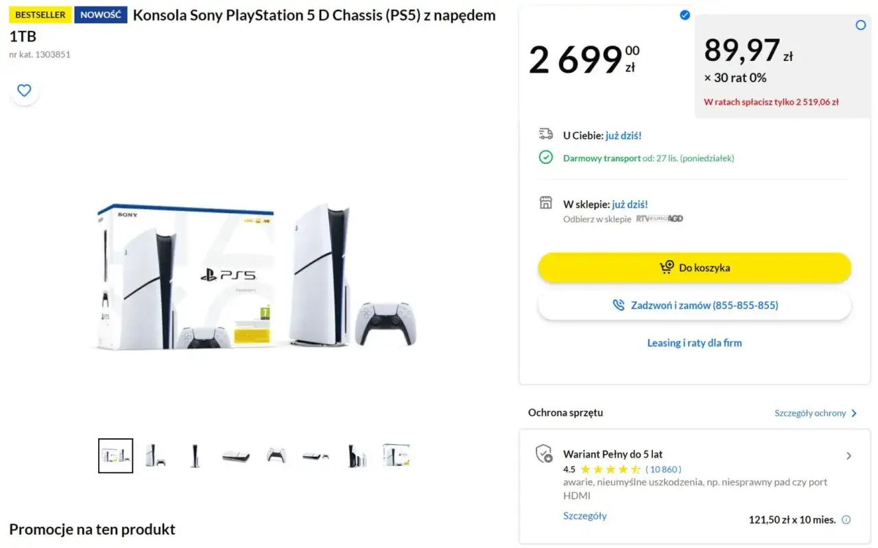 Ile kosztuje PS5? Pełny koszt zakupu i utrzymania konsoli