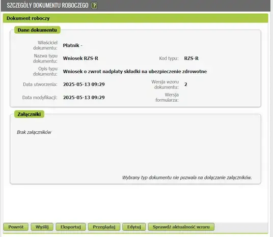 Jak odzyskać nadpłaconą składkę zdrowotną? Wniosek RZS-P krok po kroku