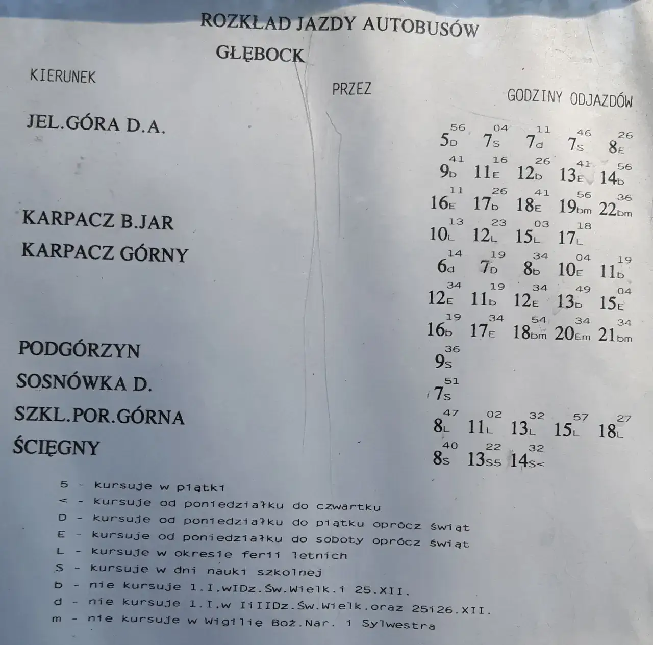 PKS Tour Jelenia Góra - pełny rozkład jazdy i połączenia autobusowe