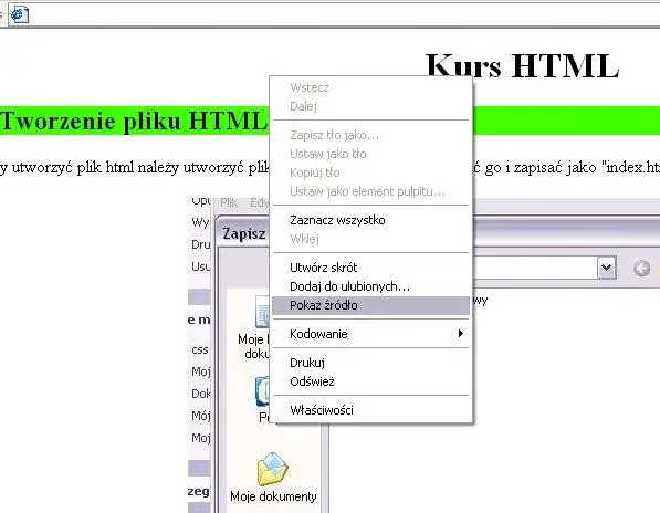 Jak stworzyć plik index html - krok po kroku dla początkujących