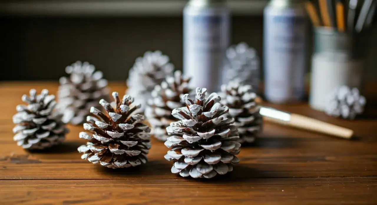 Jak malować szyszki? Farby, techniki i triki DIY