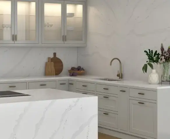 Konglomerat biały marmur: piękno i trwałość w aranżacji wnętrz