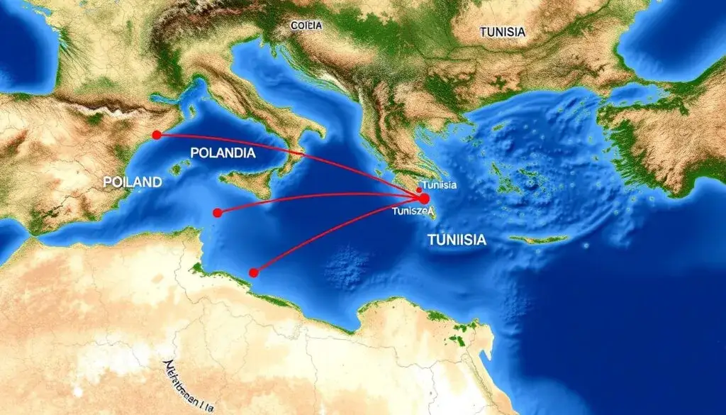Lot Katowice-Tunezja: Ile trwa? Średni czas (2h 40min) i porady.