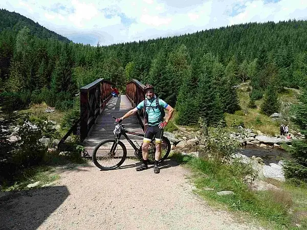 Trasa rowerowa Jakuszyce Chatka Górzystów - piękne widoki i wyzwania