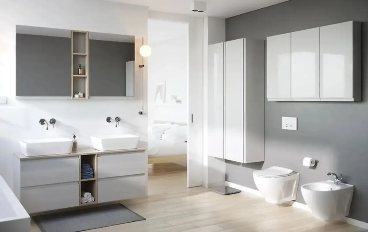 Szafka łazienkowa: Montaż na idealnej wysokości uniknij błędów!