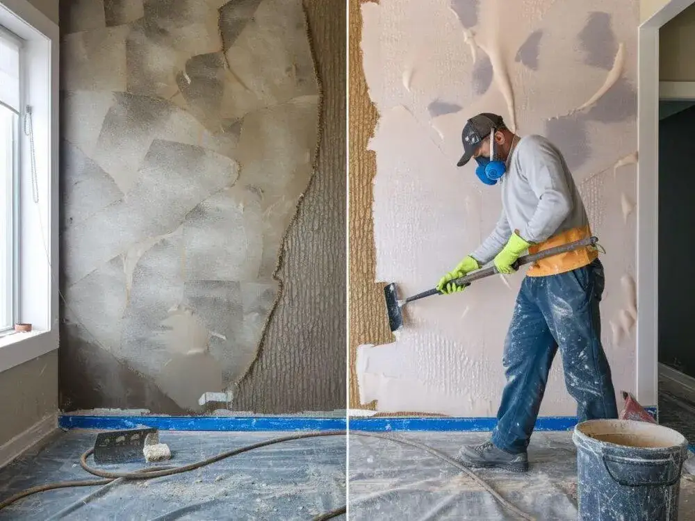 Skuteczne sposoby jak usunąć tynk żywiczny ze ściany - poradnik krok po kroku