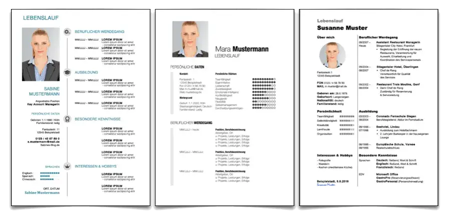 Kostenlose lebenslauf vorlagen für schüler - einfach und effektiv gestalten