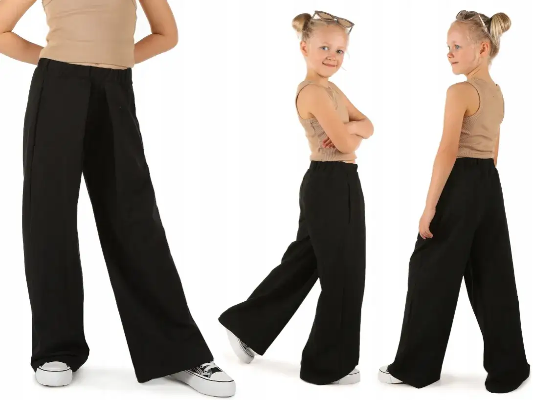 Spodnie dla dziewczynki 134 – modne i wygodne na każdą okazję