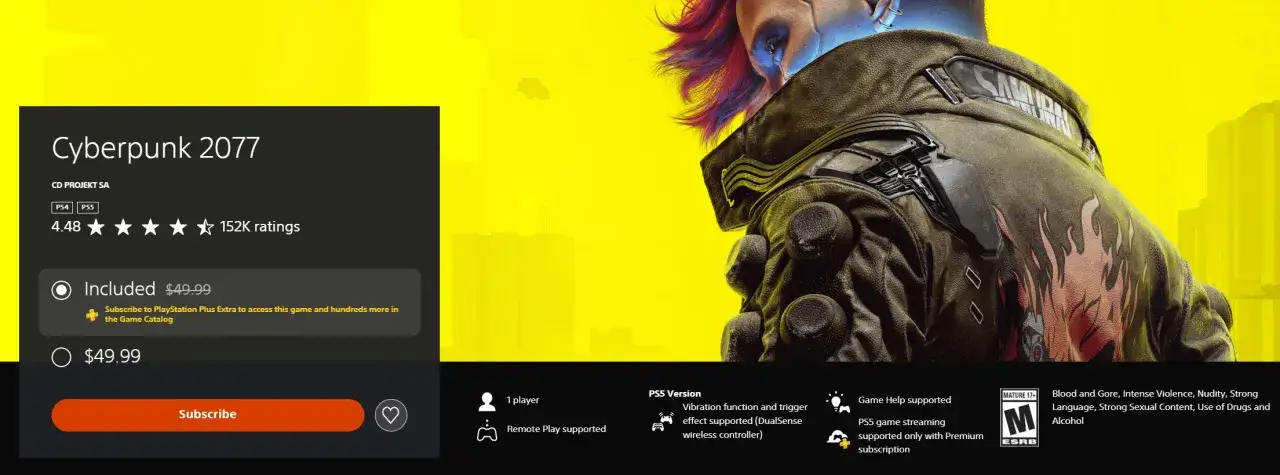 Kiedy Cyberpunk 2077 wrócił na PS Store? Wszystko, co musisz wiedzieć