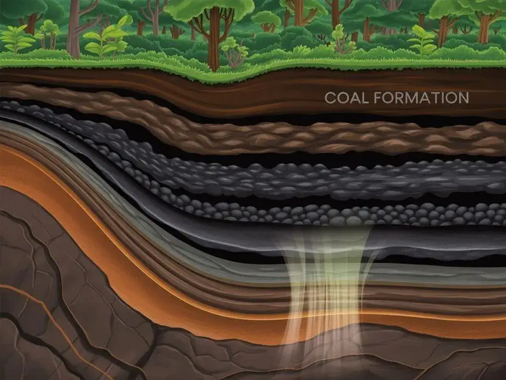 Jak powstaje węgiel? Fascynująca podróż w przeszłość
