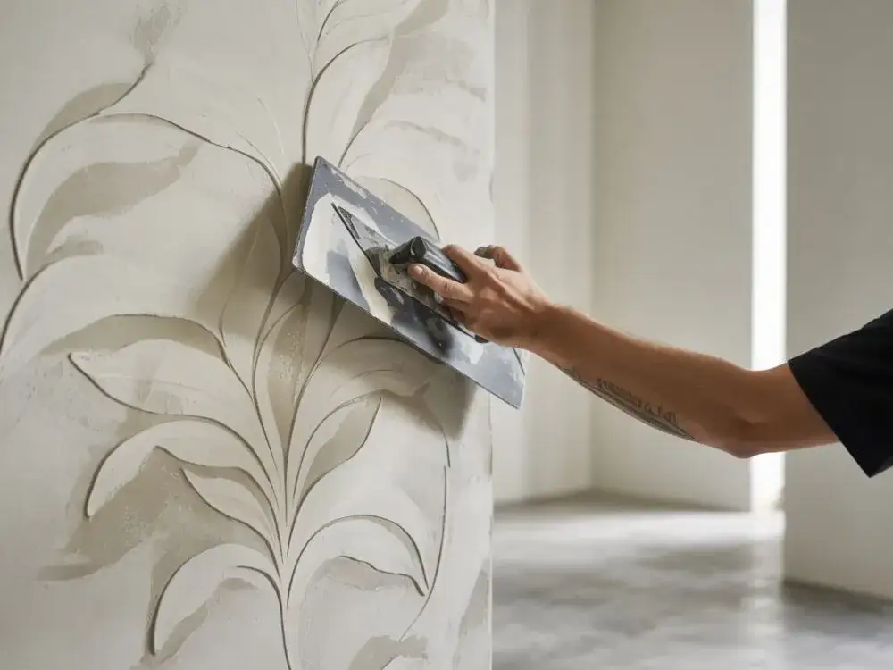 Jak zrobić drzewo z gipsu na ścianie - krok po kroku do efektownej dekoracji