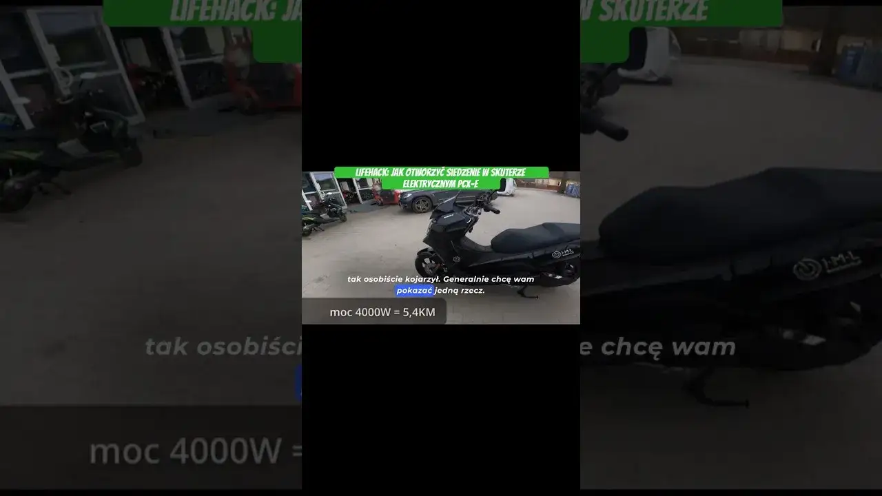 Jak otworzyć siedzenie w skuterze bez kluczyka - sprawdzone metody