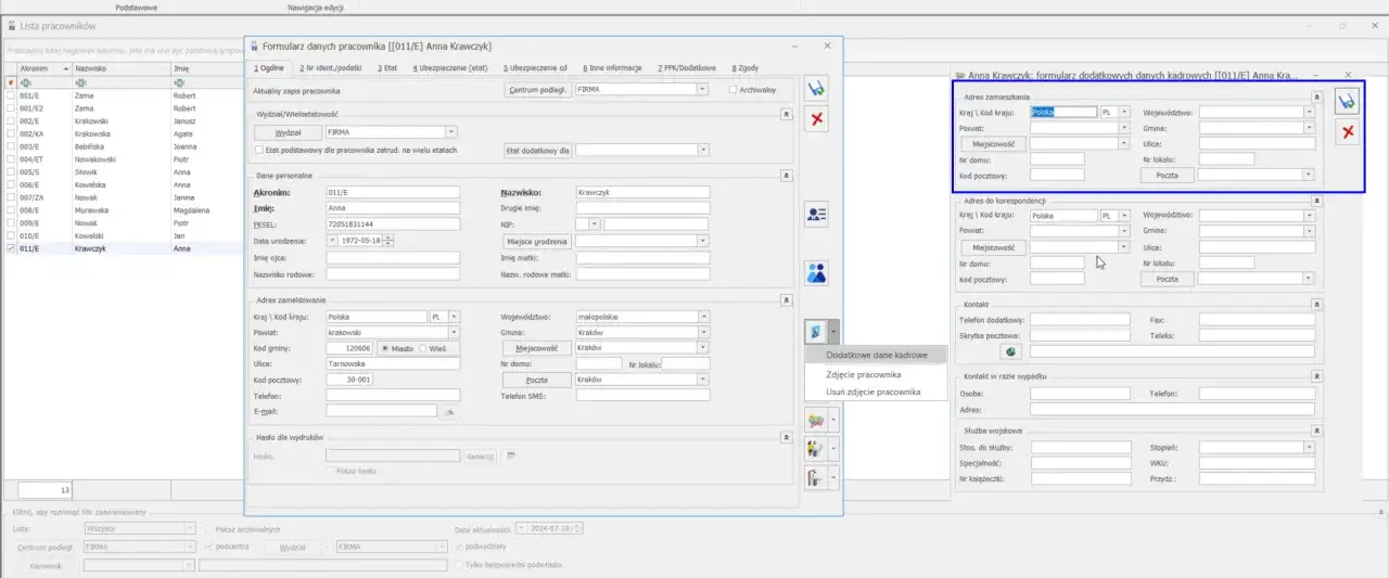 Jaki oddział NFZ przypisany do miejsca zamieszkania czy zameldowania?