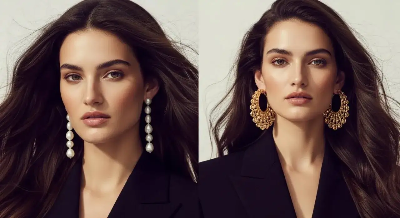 Jak stylizować długie kolczyki, aby uniknąć modowych wpadek?