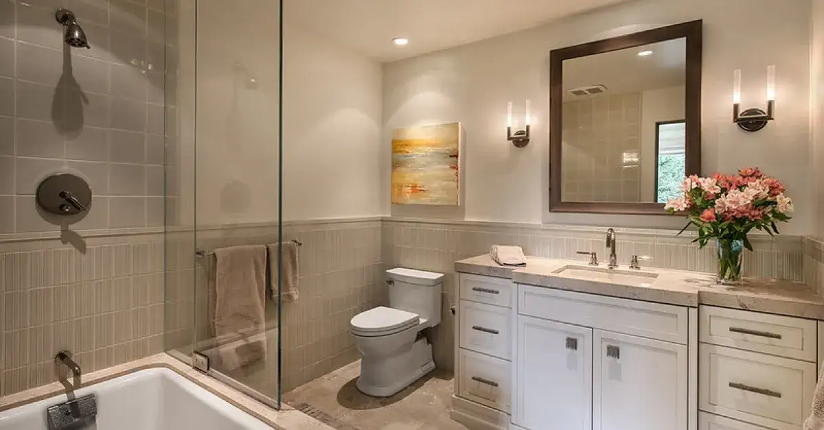 Łazienka w stylu amerykańskim: luksus i funkcjonalność w jednym