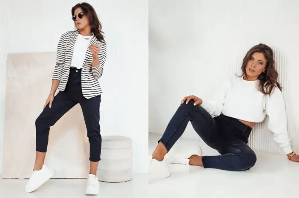 Jaka bluzka do granatowych spodni? Sekrety idealnych stylizacji