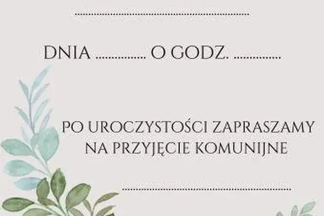 Jak się pisze zaproszenia na komunię? Przykłady i porady, które pomogą