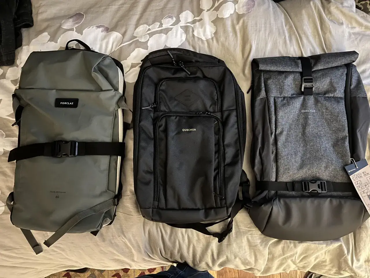 Decathlon plecak jak walizka: Forclaz Travel czy Quechua Escape?