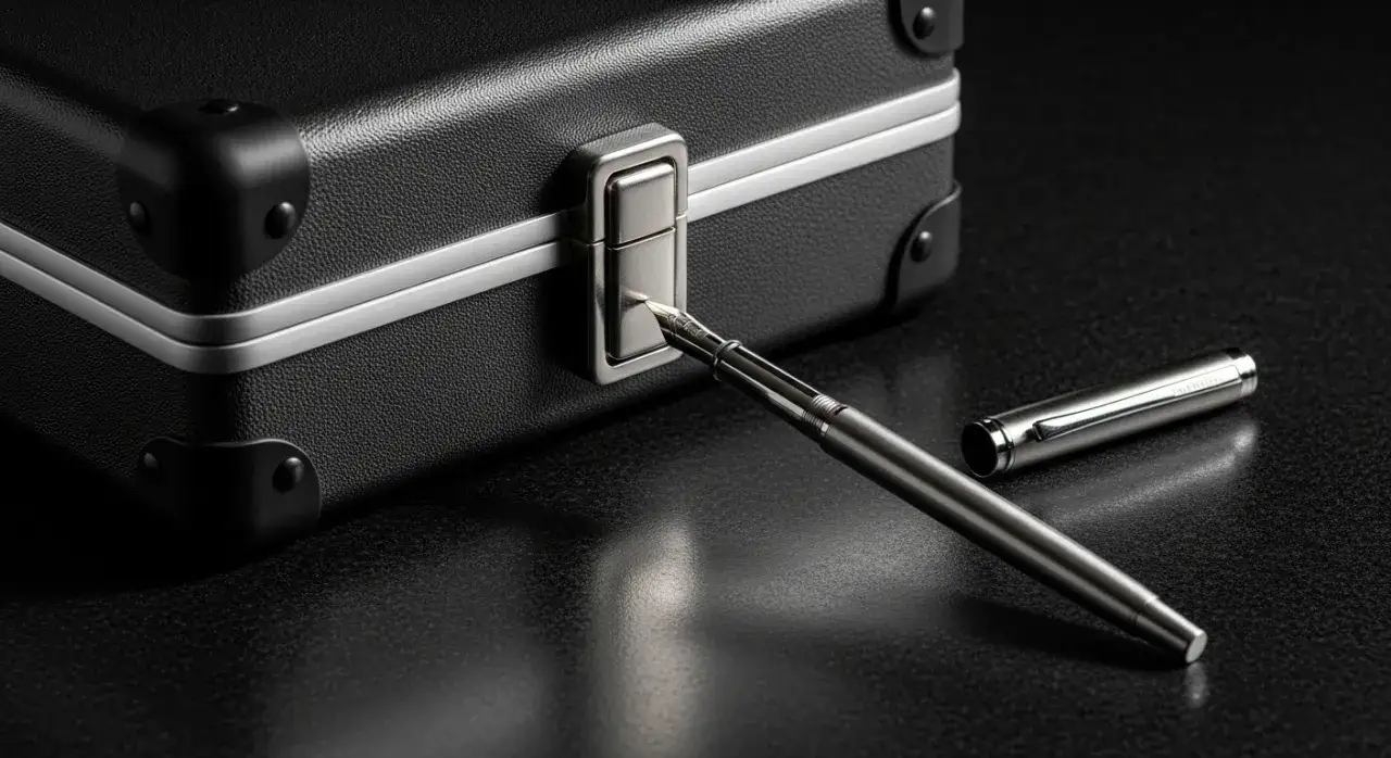 Jak otworzyć walizkę długopisem i uniknąć uszkodzeń bagażu