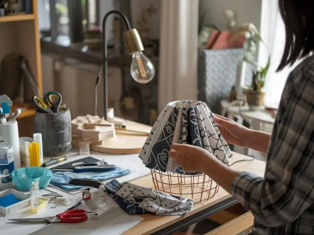 Jak uszyć abażur z materiału - proste kroki, by uniknąć błędów