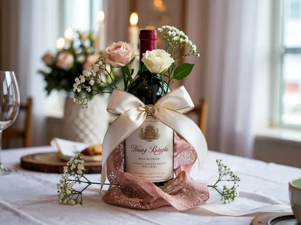 Oryginalne opakowanie wina na ślub: Inspiracje i praktyczne porady