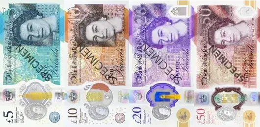 Brytyjskie funty: 5 i 10 funtów - Kolekcjonuj waluty brytyjskie