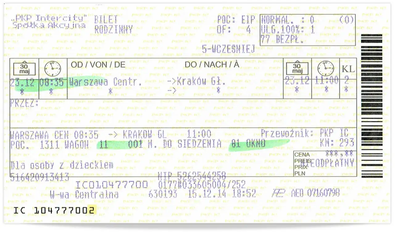 Gdzie jest numer biletu PKP? Odkryj miejsca, gdzie go znaleźć