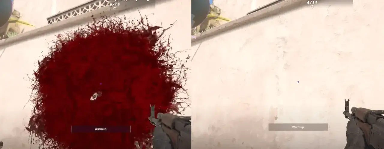 Usuń krew i ślady kul w CS2: Lepsza widoczność, więcej FPS!