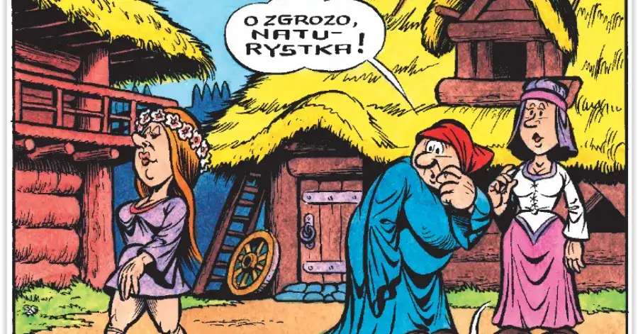 Gra Kajko i Kokosz - grafika i komiks dla młodych czytelników