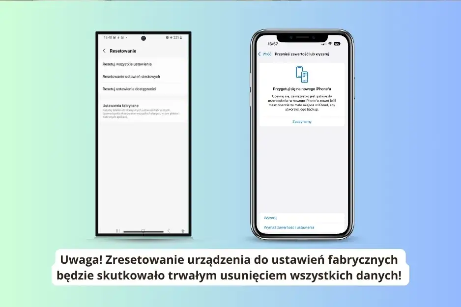 Jak zresetować iPhone'a? Reset miękki, twardy i fabryczny