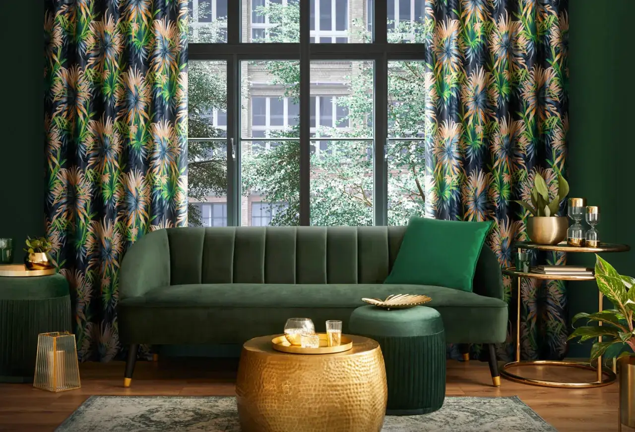 Jakie zasłony do zielonych ścian - idealne kolory i style, które zachwycą