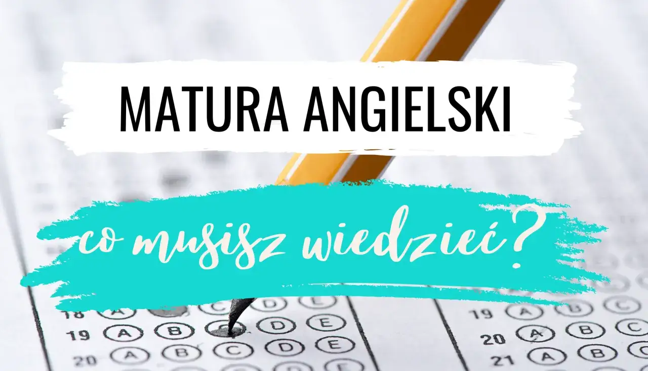 Matura rozszerzona angielski jaki poziom? Pytanie na arkuszu egzaminacyjnym, ołówek gotowy do odpowiedzi.
