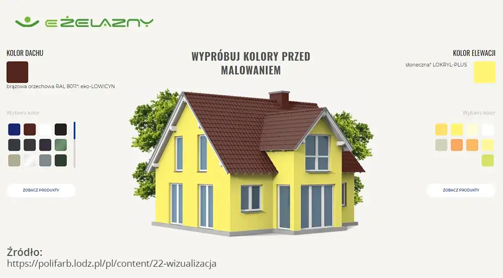 Jaki kolor dachu do żółtej elewacji? Oto kolory, które zachwycą