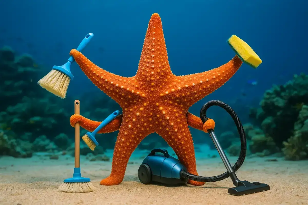 Ekipa sprzątająca akwarium: Kto naprawdę czyści zbiornik?