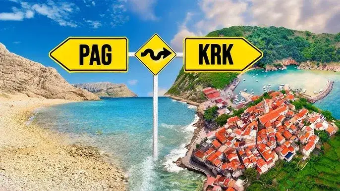 Jak dojechać na wyspę Pag? Wybierz prom lub most i uniknij korków