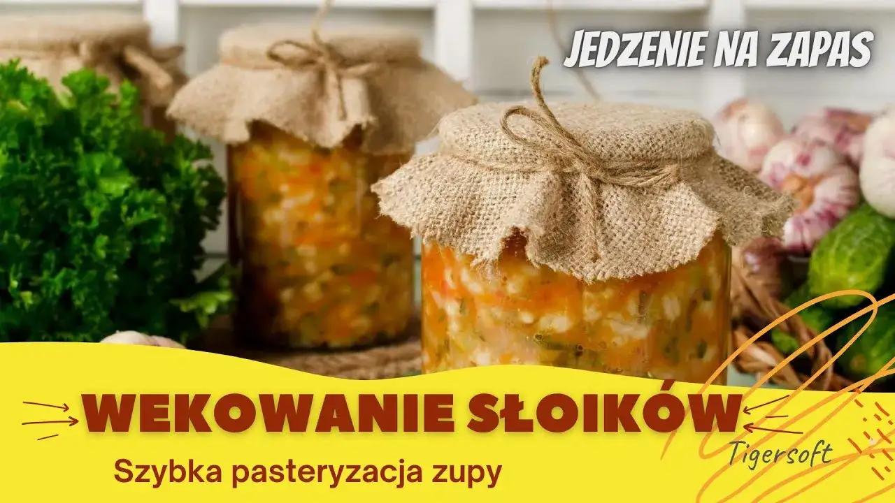 Wekowanie zup: Przepisy i sekrety pasteryzacji w słoikach